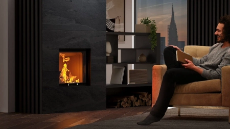 Wkład kominkowy z płaszczem wodnym Spartherm VARIA 1Vh H2O