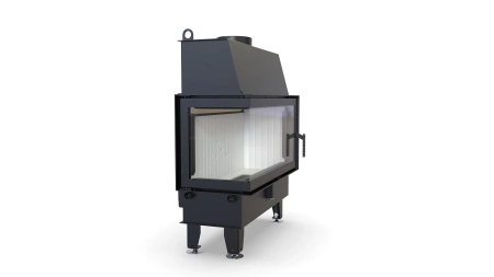 Wkład kominkowy powietrzny lewy Defro Home IMPULS LA BL