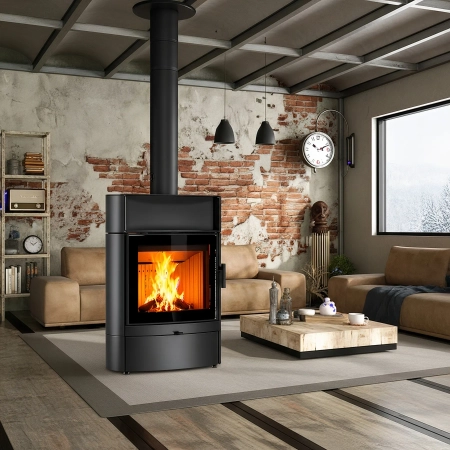 Piec kominkowy powietrzny Hajduk Elipse F3AN