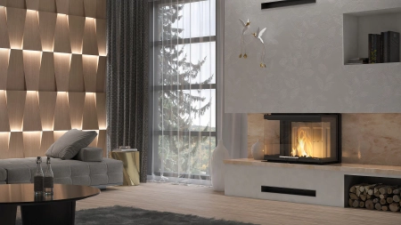 Wkład kominkowy powietrzny Defro Home INTRA ME C G