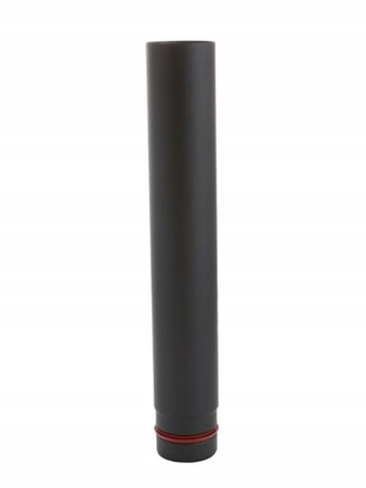 Rura prosta czarna do pieców na pellet SPP 100/500 mm  RP100/500-CZ1,2SP Darco