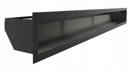 Wkład kominkowy prosty moc 10 kW Eko Defro Home Intra SM Zestaw montażowy