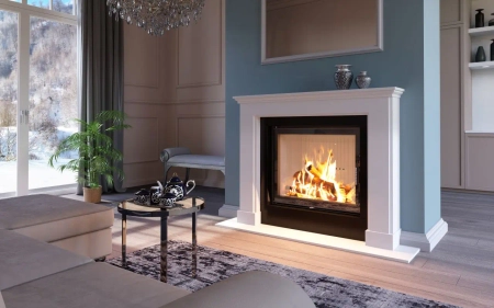 Wkład kominkowy prosty Hajduk Volcano ST 11 kW