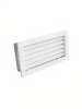 Kratka z żaluzją stałą biała KRVZS450x220-ML.B VENTLAB