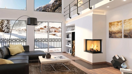 Wkład kominkowy z płaszczem wodnym Spartherm VARIA 2R-55h H2O