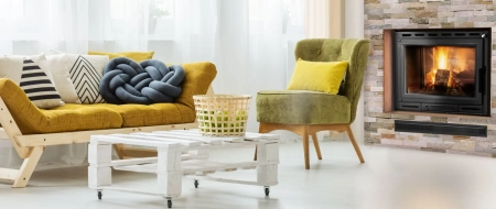 Wkład kominkowy żeliwny Kawmet W13A (11,5 kW) Eco