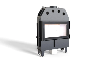 Wkład kominkowy prosty Defro Home INTRA ME Slim