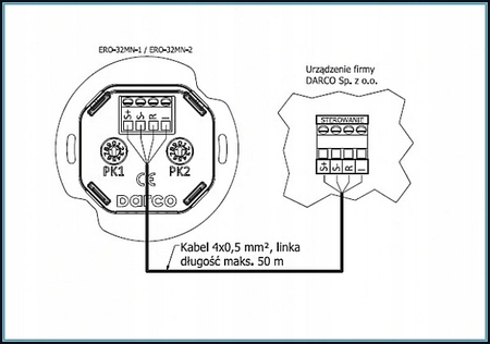 Elektroniczny regulator obrotów ERO-32MN-2B DARCO