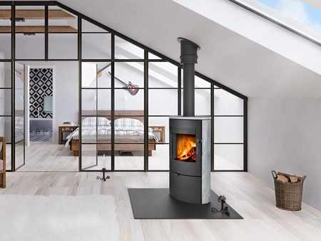 Piec kominkowy Romotop SONE 02 kamień