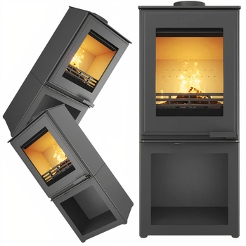 Piec wolnostojący koza 5,7 kW Kawmet HARITA S15v S-Box ECO EKOPROJEKT