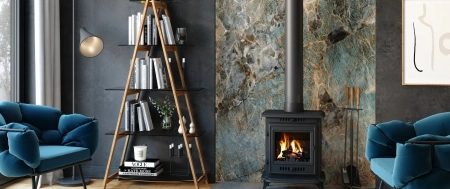 Piec kominkowy żeliwny Kawmet P10 (6,8 kW) ECO