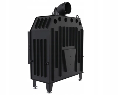 Wkład kominkowy prosty Defro Home Intra LA z zestawem do montażu zabudowy