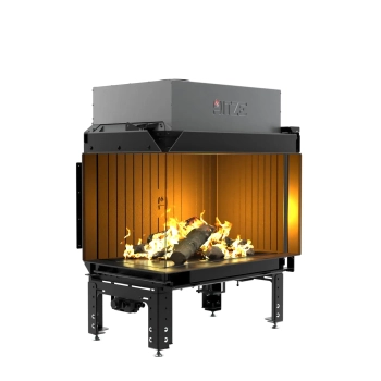 Kominek gazowy lewostronny Hitze CALMA 80L