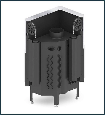 Wkład kominkowy powietrzny Hitze Albero AL11LG.H