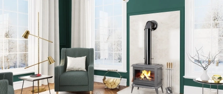 Piec kominkowy żeliwny Kawmet Premium ATHENA S12 ECO