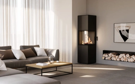 Piec kominkowy powietrzny Hajduk Pixel XXL