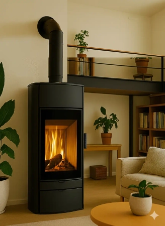 Piec kominkowy powietrzny Hajduk Arco F3A