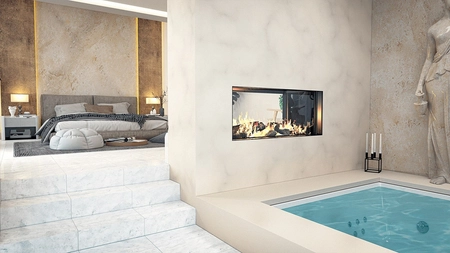 Kominek gazowy tunelowy Hitze CALMA 120T