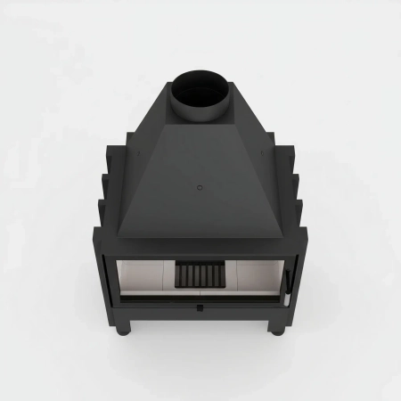 Wkład kominkowy powietrzny prosty Hajduk Volcano AT