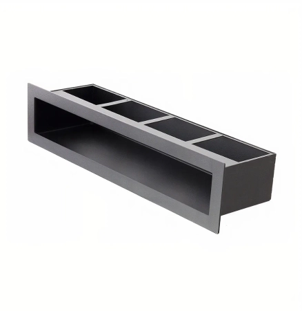 Luft prosty grafitowy V-OPEN KRVO-I-700x100-ML.GR Ventlab