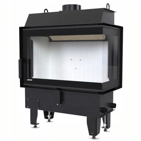 Wkład kominkowy prawy 7 kW Eko Defro Impuls SM BP Basic Zestaw montażowy