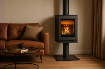 Piec wolnostojący koza 6,5 kW Kawmet HARITA S15i Leg ECO EKOPROJEKT