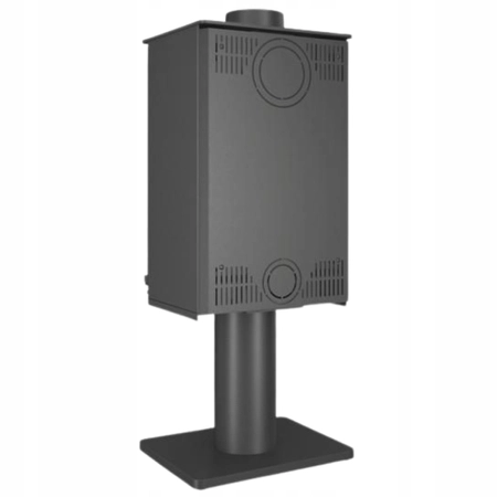 Piec wolnostojący stalowo żeliwny 9,5 kW KAWMET VENUS S16 Leg Decor ECO