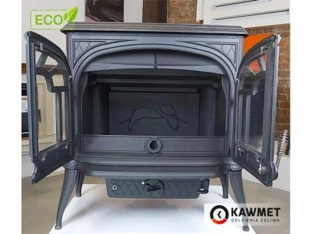 Piec kominkowy żeliwny Kawmet Premium SPARTA S10 ECO