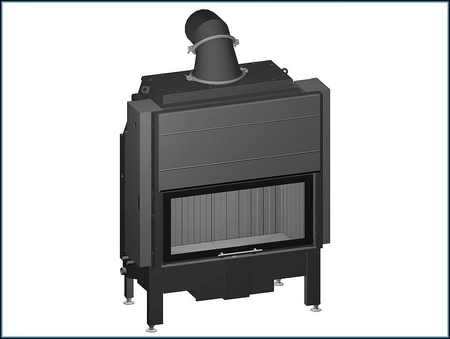 Wkład kominkowy z płaszczem wodnym Spartherm VARIA Ah H2O