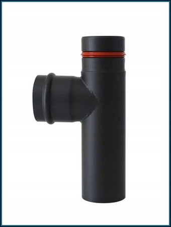 Trójnik z rewizją do pieca na pellet SPP TRR080/90-CZ1,2SP Darco