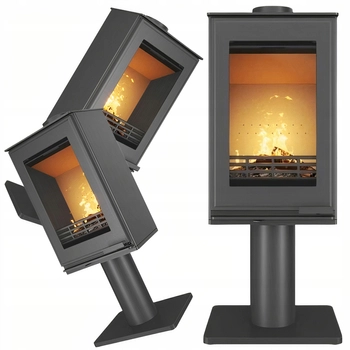 Piec wolnostojący stalowo żeliwny 9,5 kW KAWMET VENUS S16 Leg ECO