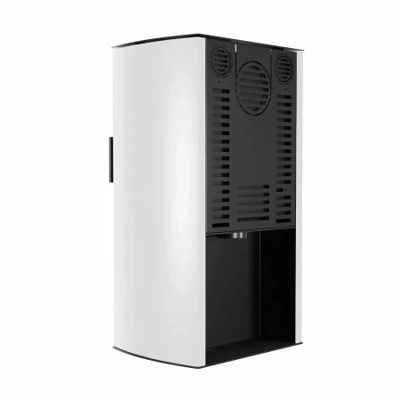 Piec kominkowy powietrzny Hitze Cane S-W biały