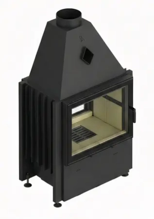 Wkład kominkowy dwustronny Hajduk Volcano FDT 11 kW