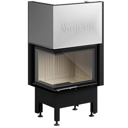 Wkład kominkowy powietrzny narożny  lewy gilotyna Hajduk SMART 2LXTh