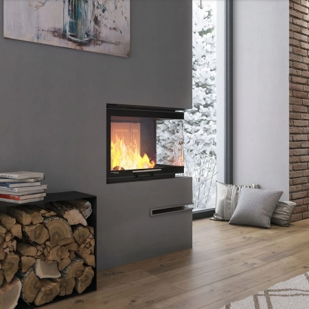 Wkład kominkowy powietrzny gilotyna Heatro 69PH