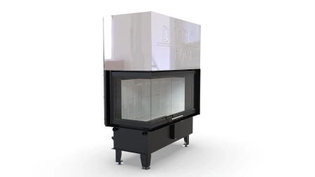 Wkład kominkowy powietrzny DEFRO HOME INTRA LA BL G