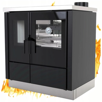 Piec kuchenny stalowy Kuchnia stalowa na drewno o mocy 9 kW Defro Culina S