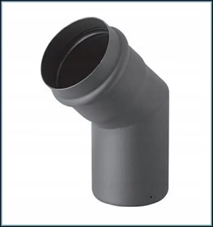 Kolano 45 stopni do pieców na pelet SPKP KS080/45-CZ1,2P Darco