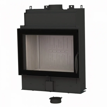 Kominek powietrzny BeF z prostą szybą FIRE WOLF 7