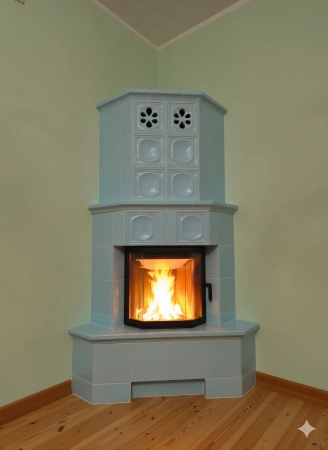 Wkład kominkowy powietrzny panoramiczny 10 kW Hajduk Prisma K