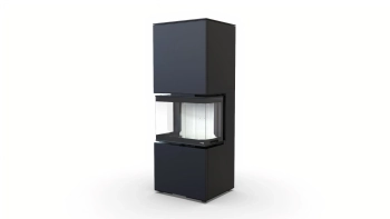 Piec kominkowy powietrzny Defro Home INTRA XSM C ver. Compact 1