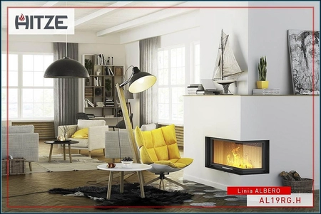 Wkład kominkowy powietrzny Hitze Albero AL9RG.H