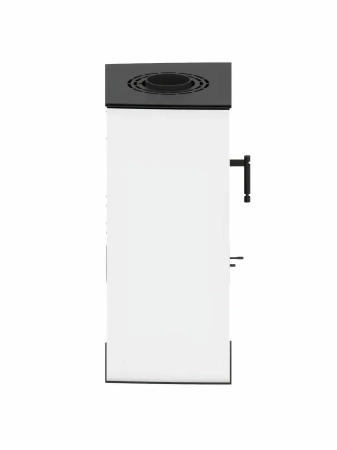 Piec kominkowy powietrzny Hitze Lupo S-W biały