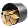 Kosz na drewno kominkowe okrągły wiszący AERO 3 Darco