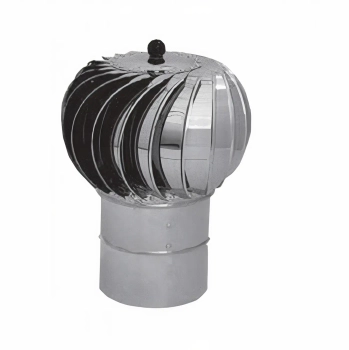 Nasada kominowa Turbowent TU150OCAL-B-S z podstawą rurową nieotwieraną