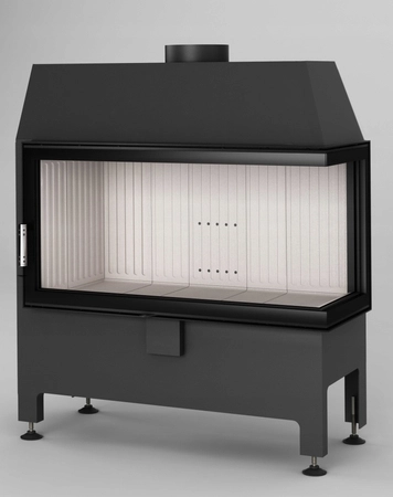 Wkład kominkowy powietrzny narożny Heatro 81P