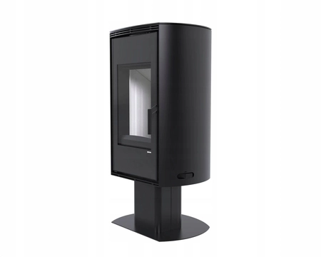 Piec kominkowy powietrzny stalowy na smukłej nodze 9 kW Defro Home DEA TOP