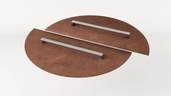 Pokrywa do paleniska ogrodowego Hetta Round 120 cm Corten