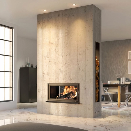 Wkład kominkowy z płaszczem wodnym Spartherm VARIA A-FDh H2O