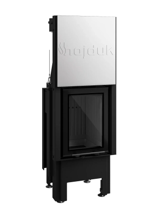 Wkład kominkowy powietrzny prosty gilotyna Hajduk SMART 1VTh-S